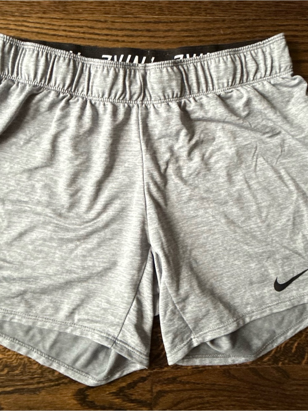 Nike Men's Heather Gray Performance Training Shorts